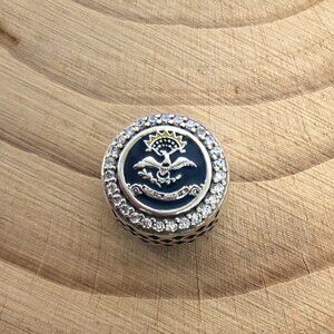 Pandora North Dakota Exclusive Charm Pendant, S925 Silver Jewelry